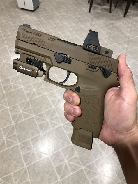 P320 M18 with Red Dot Sight