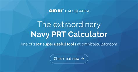 PRT Score Calculator