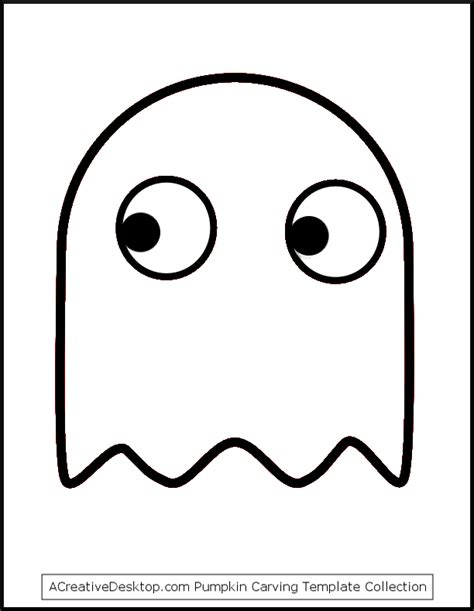 Pac-Man Ghost Template 1