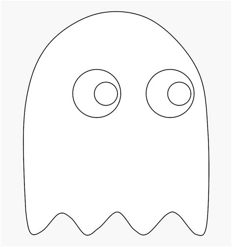 Pac-Man Ghost Template 2