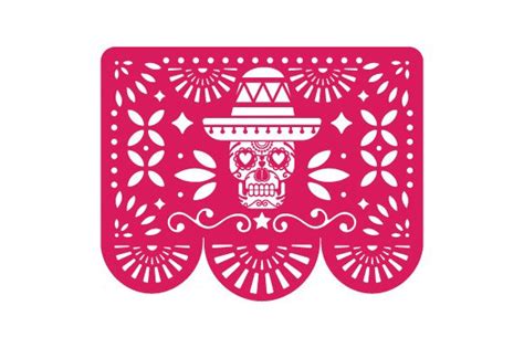 Papel Picado Day of the Dead Invitation