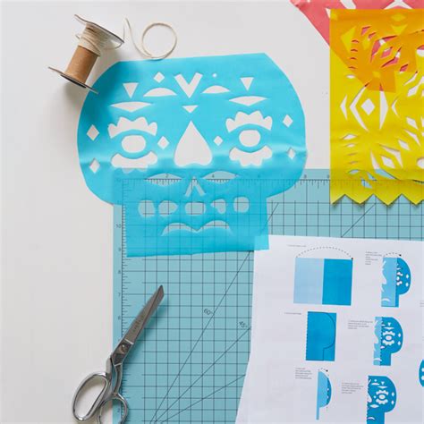 A papel picado design featuring a unique idea