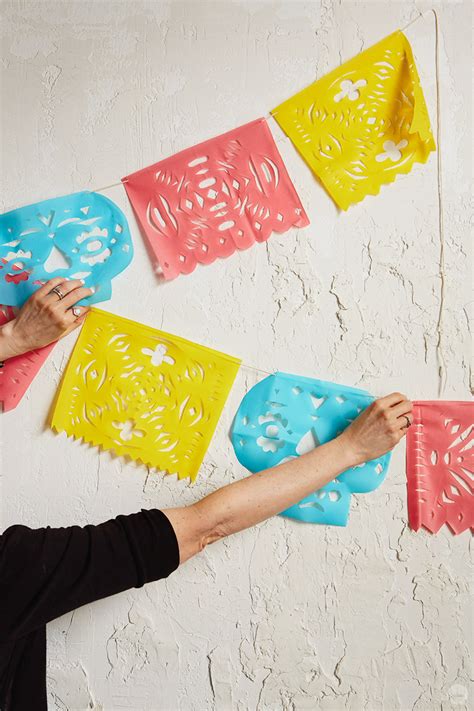 A papel picado design inspired by nature