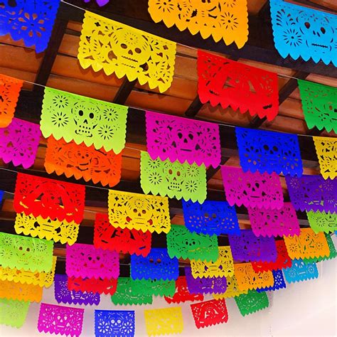 A papel picado project featuring a modern twist