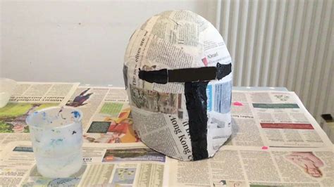 Paper Mache Mandalorian Armor