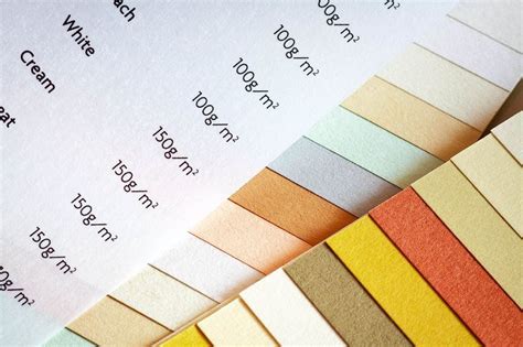 Variety of Paper Types