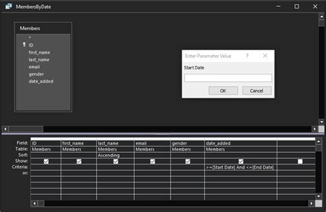 Parameterized Query in VBA