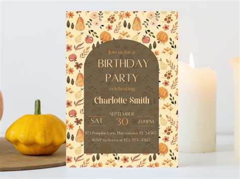 Party Invitation Template