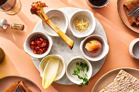 Passover Seder table