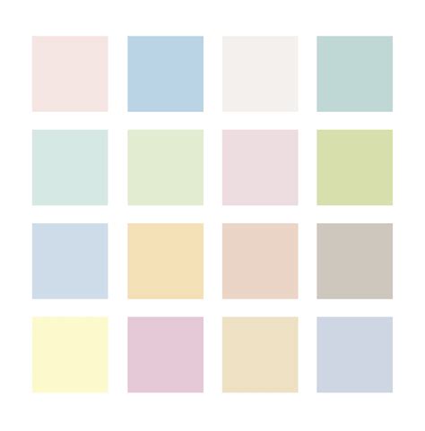 Pastel Paint Colors