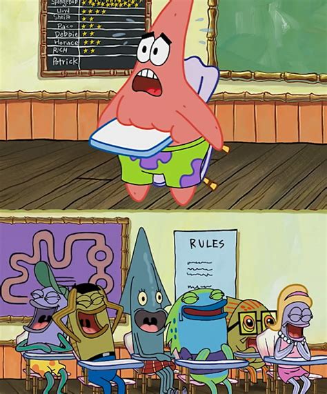 Patrick Star Meme Template Example 5