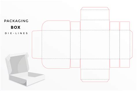 Pattern Box Template Design