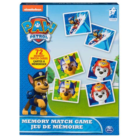 Paw Patrol matching game