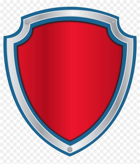 Paw Patrol Shield Template Design Image 8