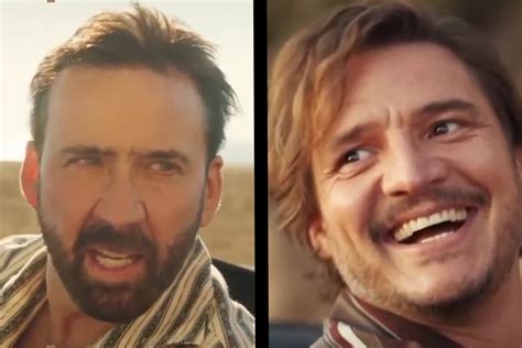 Pedro Pascal Nicolas Cage Meme 3