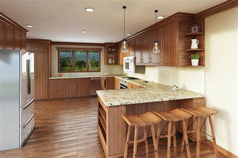 Peninsula Kitchen Layout Design