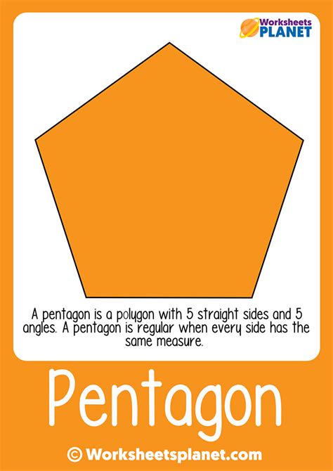 Pentagon Shape For Kids