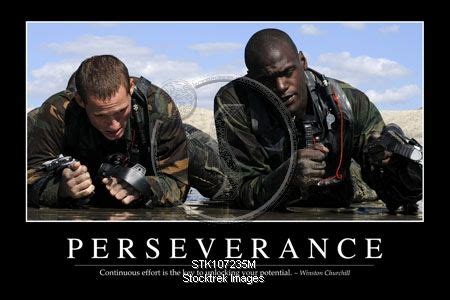 Perseverance is Essential for Navy SEALs