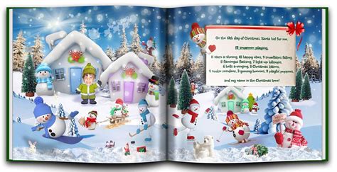 Personalized Holiday Book