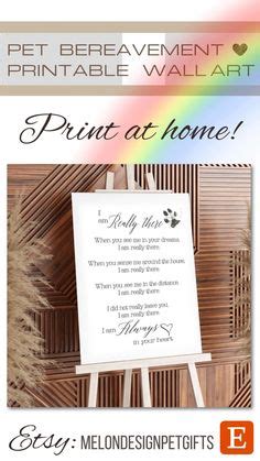 Pet Memorial Printables