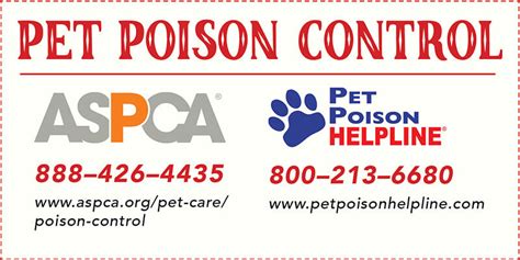 Pet Poison Control