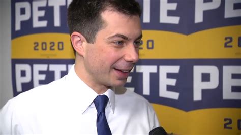 Pete Buttigieg on the campaign trail