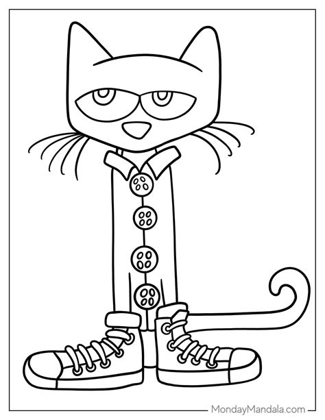 Pete the Cat Coloring Pages