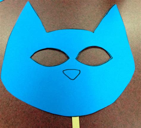 Pete the Cat Face Templates Make it 3D