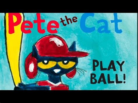 Pete the Cat Playing Baseball