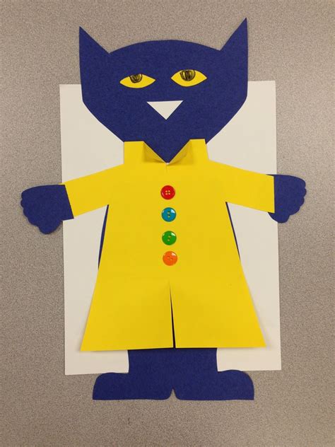 Pete the Cat Printable Craft Templates