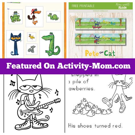 Pete the Cat Worksheets