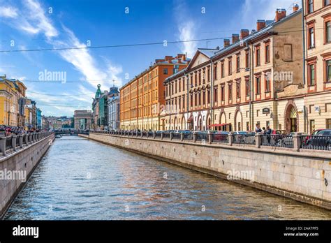 Petersburg Russia Canal