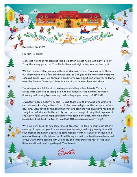 Photo Christmas letter