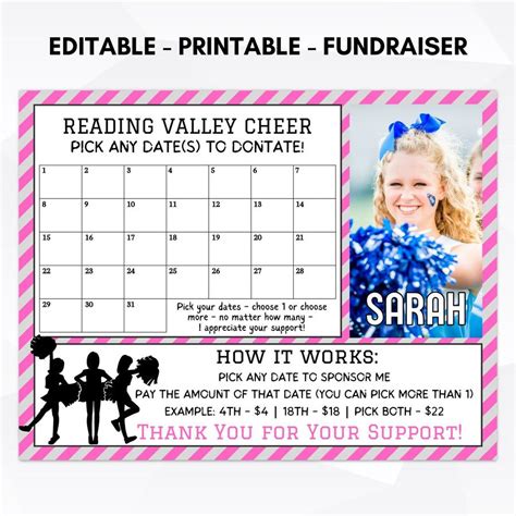 Pick A Date Calendar Fundraiser Tips