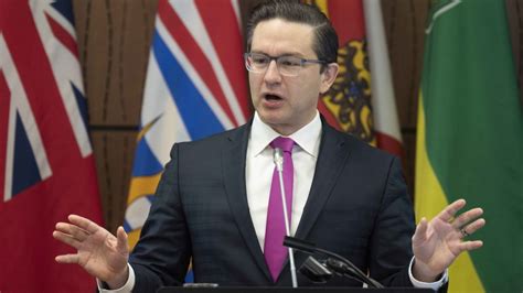 Pierre Poilievre speaking in parliament