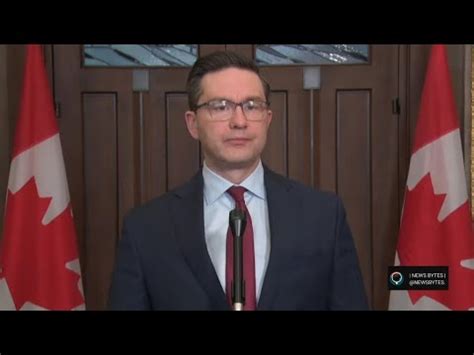 Pierre Poilievre News Conference