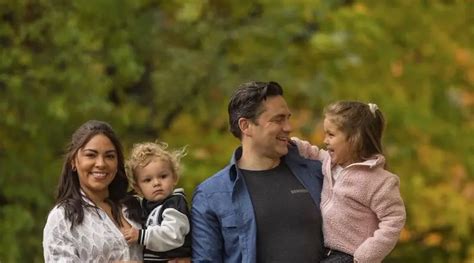 Pierre Poilievre with his family