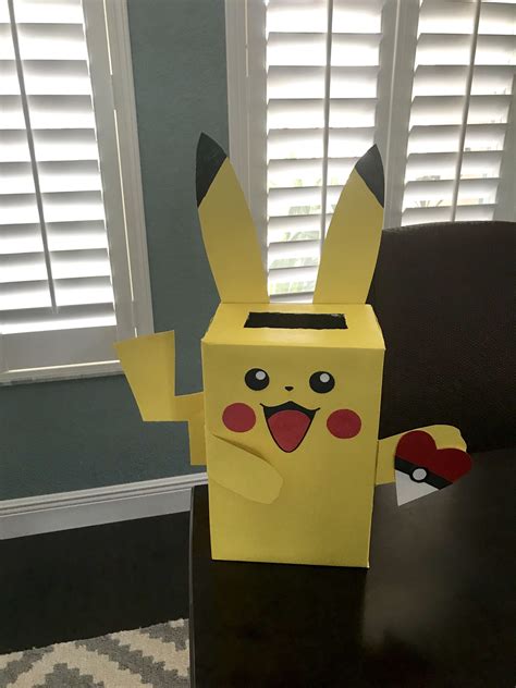 Pikachu Valentine Box Crafts