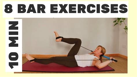 Pilates bar exercises for core strength