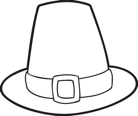 Pilgrim Hat Template