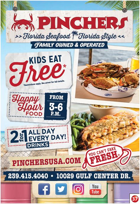 Pinchers Crab Shack Coupons