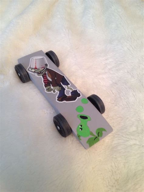 Zombie Car Pinewood Derby Template