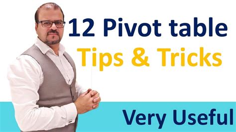 Pivot Table Tips