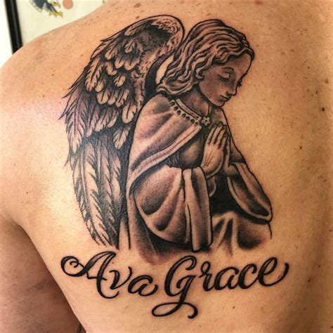 Placement and Sizing of Guardian Angel Tattoos