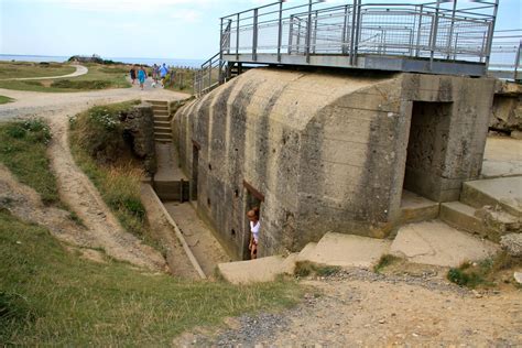 German bunker at Pointe du Hoc, France