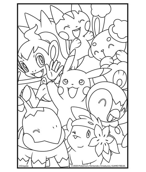 Pokémon Coloring Pages