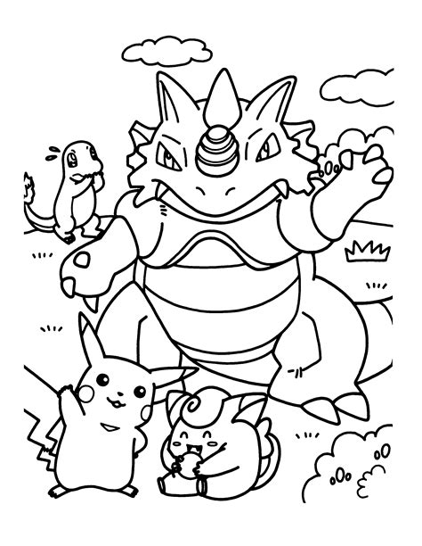 Pokémon Coloring Pages