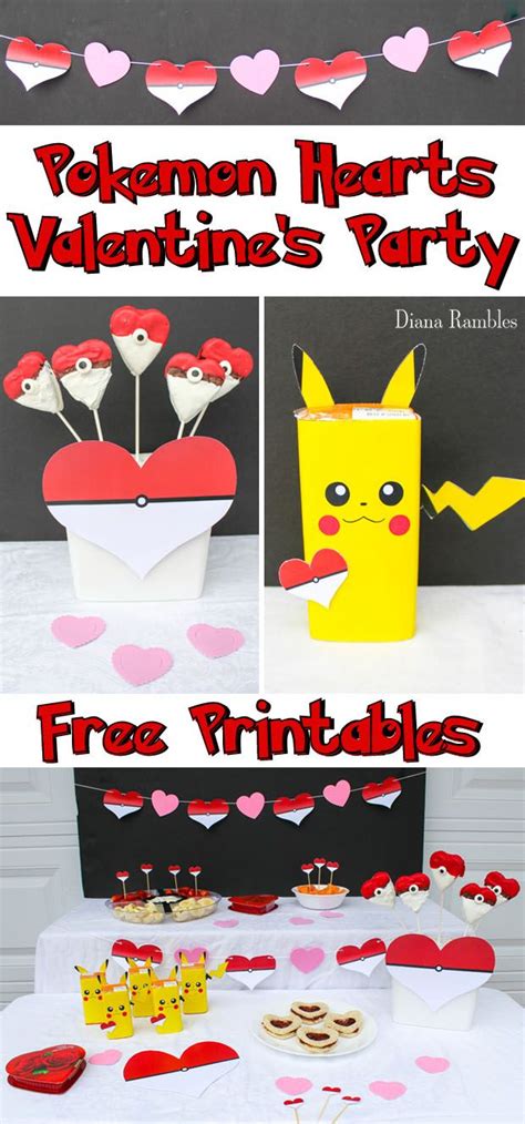 Pokemon Valentines Day Decorations