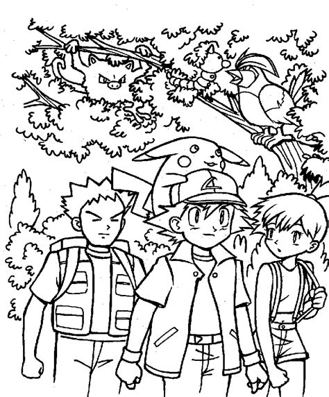 Pokémon coloring printables for different age groups