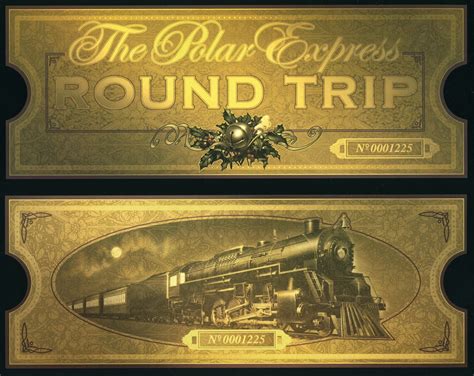 Polar Express Tickets Printable